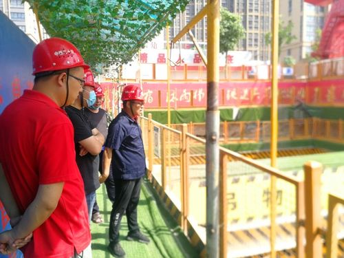 中国水利水电第三工程局 基层动态 公司测量人员到西安地铁十四号线交流学习
